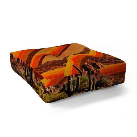 Kris Tate SOLARS Floor Pillow Square