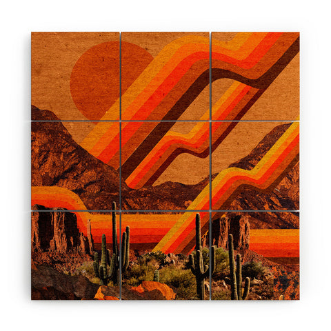 Kris Tate SOLARS Wood Wall Mural