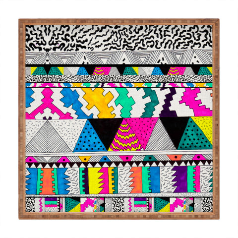 Kris Tate Something About My Youth 2 Square Tray