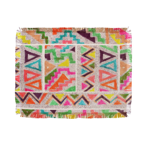 Kris Tate Summerhead Throw Blanket