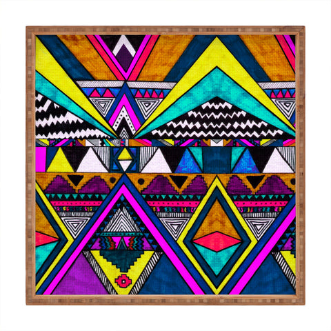 Kris Tate Tribal 2 Square Tray