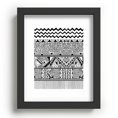 Kris Tate Tribal 3 Recessed Framing Rectangle