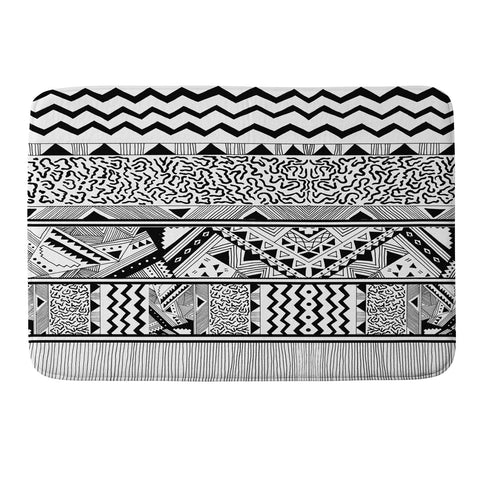 Kris Tate Tribal 3 Memory Foam Bath Mat