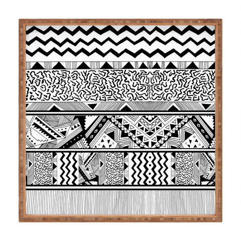 Kris Tate Tribal 3 Square Tray