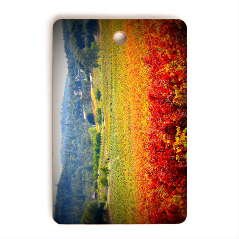 Krista Glavich Autumn Vineyard Cutting Board Rectangle