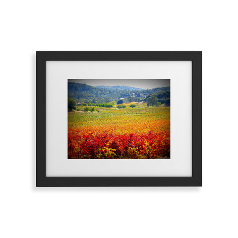Krista Glavich Autumn Vineyard Framed Art Print