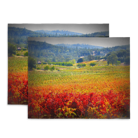Krista Glavich Autumn Vineyard Placemat