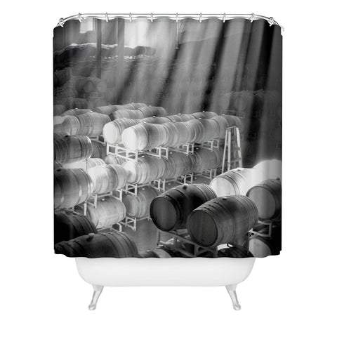 Krista Glavich Barrel Room Shower Curtain