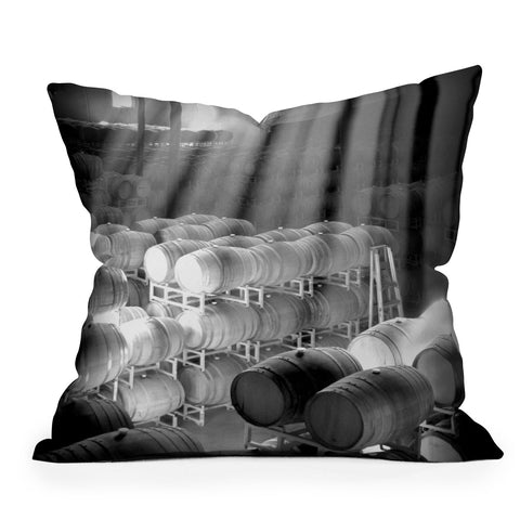Krista Glavich Barrel Room Throw Pillow