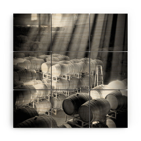 Krista Glavich Barrel Room Wood Wall Mural