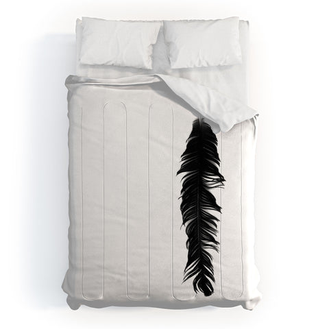 Krista Glavich Black Feather Comforter