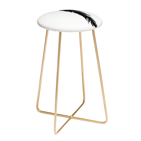 Krista Glavich Black Feather Counter Stool