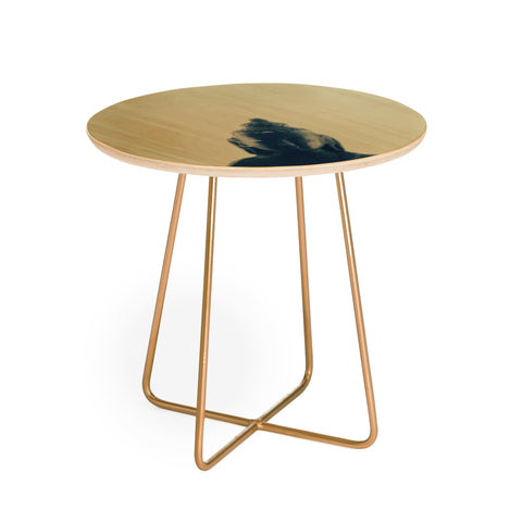 Krista Glavich Blue Buddha Round Side Table