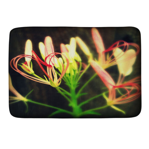 Krista Glavich Cleome Heart Memory Foam Bath Mat