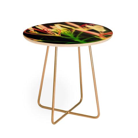 Krista Glavich Cleome Heart Round Side Table