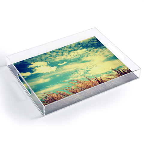 Krista Glavich Clouds and Grasses Acrylic Tray