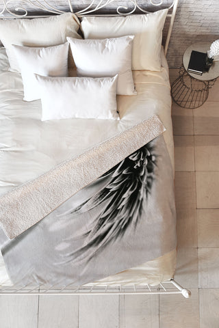 Krista Glavich Gerbera Daisy 1 Fleece Throw Blanket