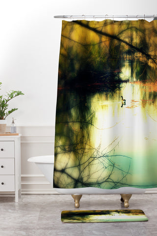 Krista Glavich Goose Shower Curtain And Mat