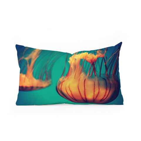 Krista Glavich Jellyfish 12 Oblong Throw Pillow