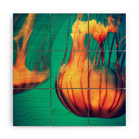 Krista Glavich Jellyfish 12 Wood Wall Mural