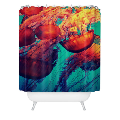 Krista Glavich Jellyfish 7 Shower Curtain