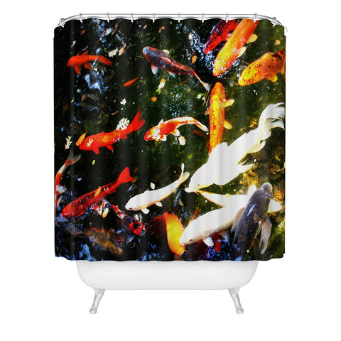 Krista Glavich Koi Pond Shower Curtain