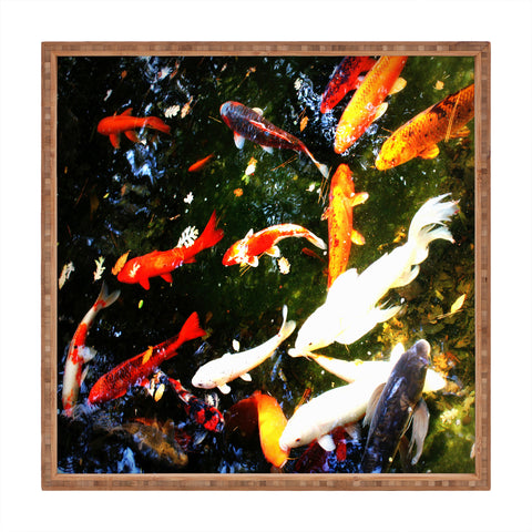 Krista Glavich Koi Pond Square Tray