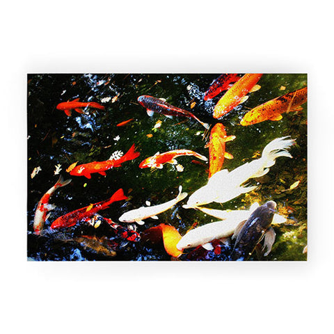 Krista Glavich Koi Pond Welcome Mat