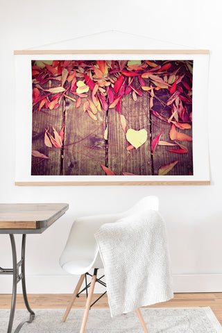 Krista Glavich Leaf Love Art Print And Hanger