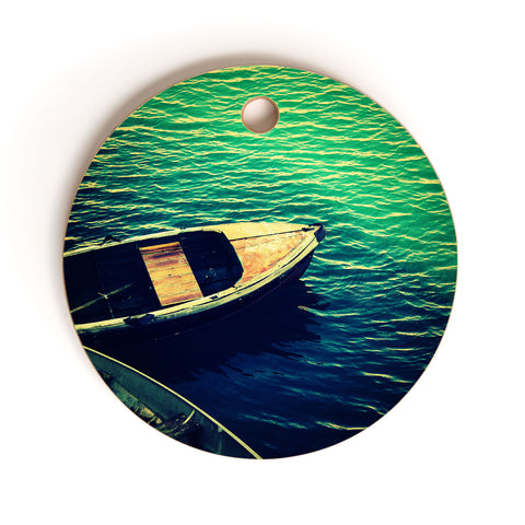Krista Glavich Monterey Boats Cutting Board Round