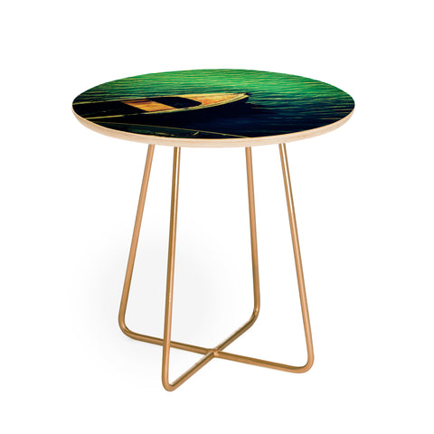 Krista Glavich Monterey Boats Round Side Table