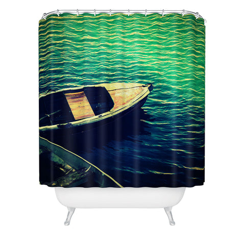 Krista Glavich Monterey Boats Shower Curtain