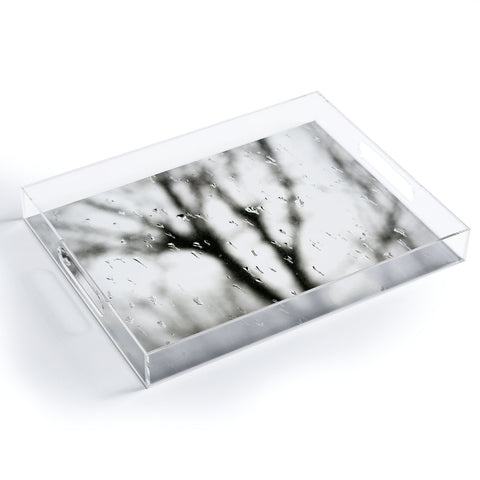 Krista Glavich Rainy Window Acrylic Tray