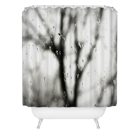 Krista Glavich Rainy Window Shower Curtain
