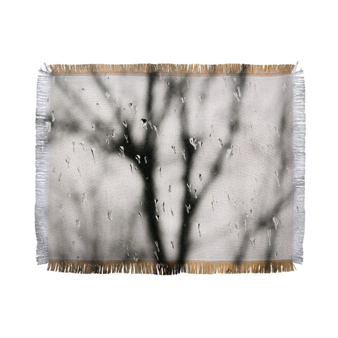 Krista Glavich Rainy Window Throw Blanket