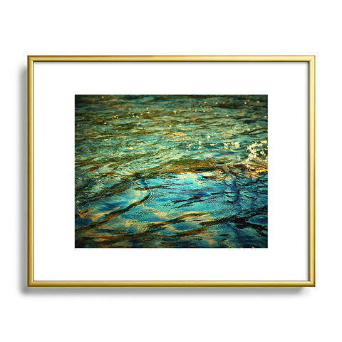 Krista Glavich Ripples Metal Framed Art Print