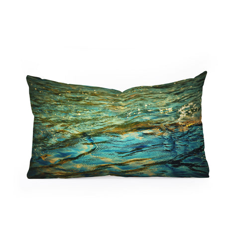 Krista Glavich Ripples Oblong Throw Pillow