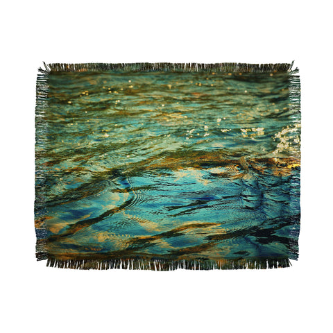 Krista Glavich Ripples Throw Blanket