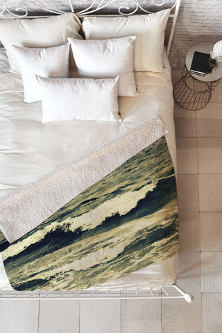 Krista Glavich Rodeo Beach 2 Fleece Throw Blanket