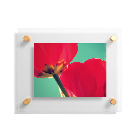 Krista Glavich Tulips and Sky Floating Acrylic Print