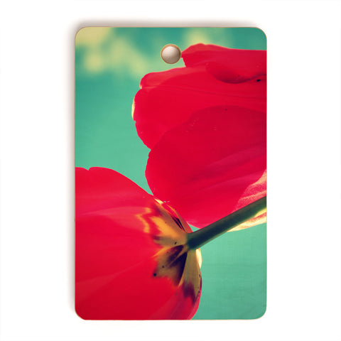 Krista Glavich Tulips and Sky Cutting Board Rectangle