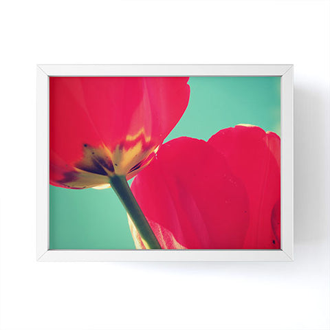 Krista Glavich Tulips and Sky Framed Mini Art Print