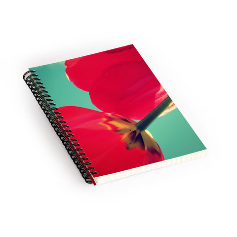 Krista Glavich Tulips and Sky Spiral Notebook