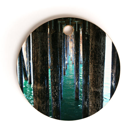 Krista Glavich Under The Pier Cutting Board Round