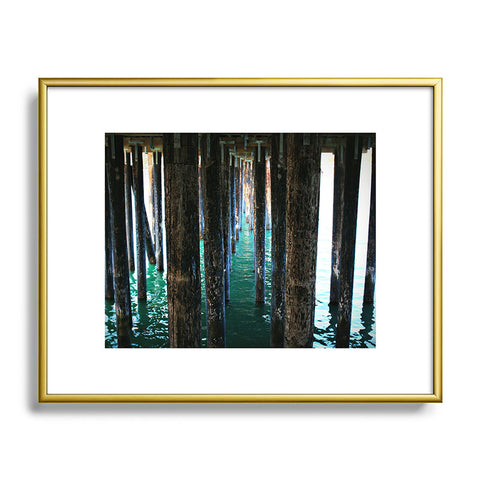 Krista Glavich Under The Pier Metal Framed Art Print