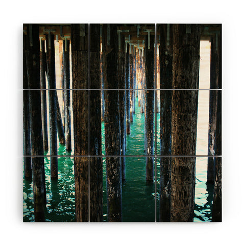 Krista Glavich Under The Pier Wood Wall Mural