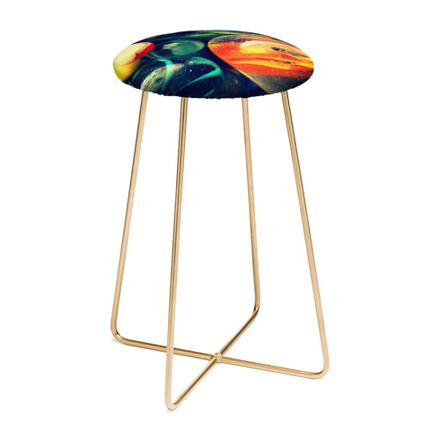 Krista Glavich Vintage Marbles Counter Stool