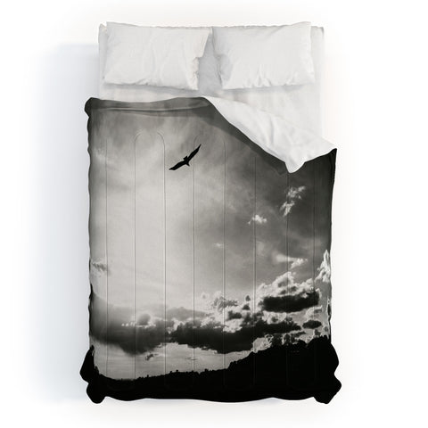 Krista Glavich Vulture Sunset Comforter