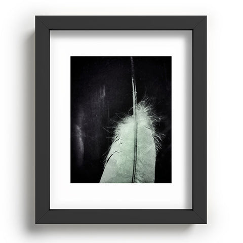 Krista Glavich White Feather Recessed Framing Rectangle