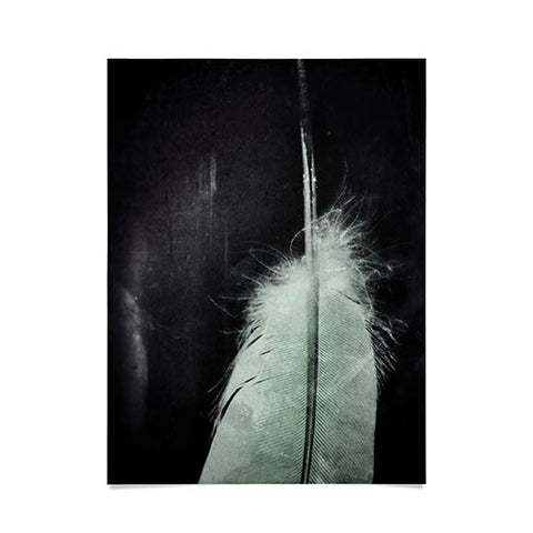Krista Glavich White Feather Poster